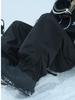 Unisex Waterproof Velvet Ski Pants for Winter Outdoor Sports - Trendy American Casual Joggers