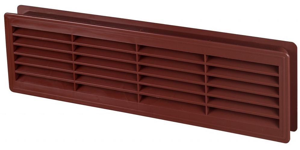 Door Ventilation Grille, Mahogany Color