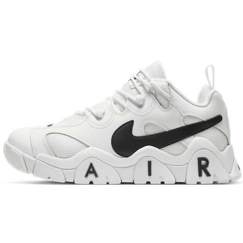Nike Air Barrage Low White Black Sneakers CW3130-100