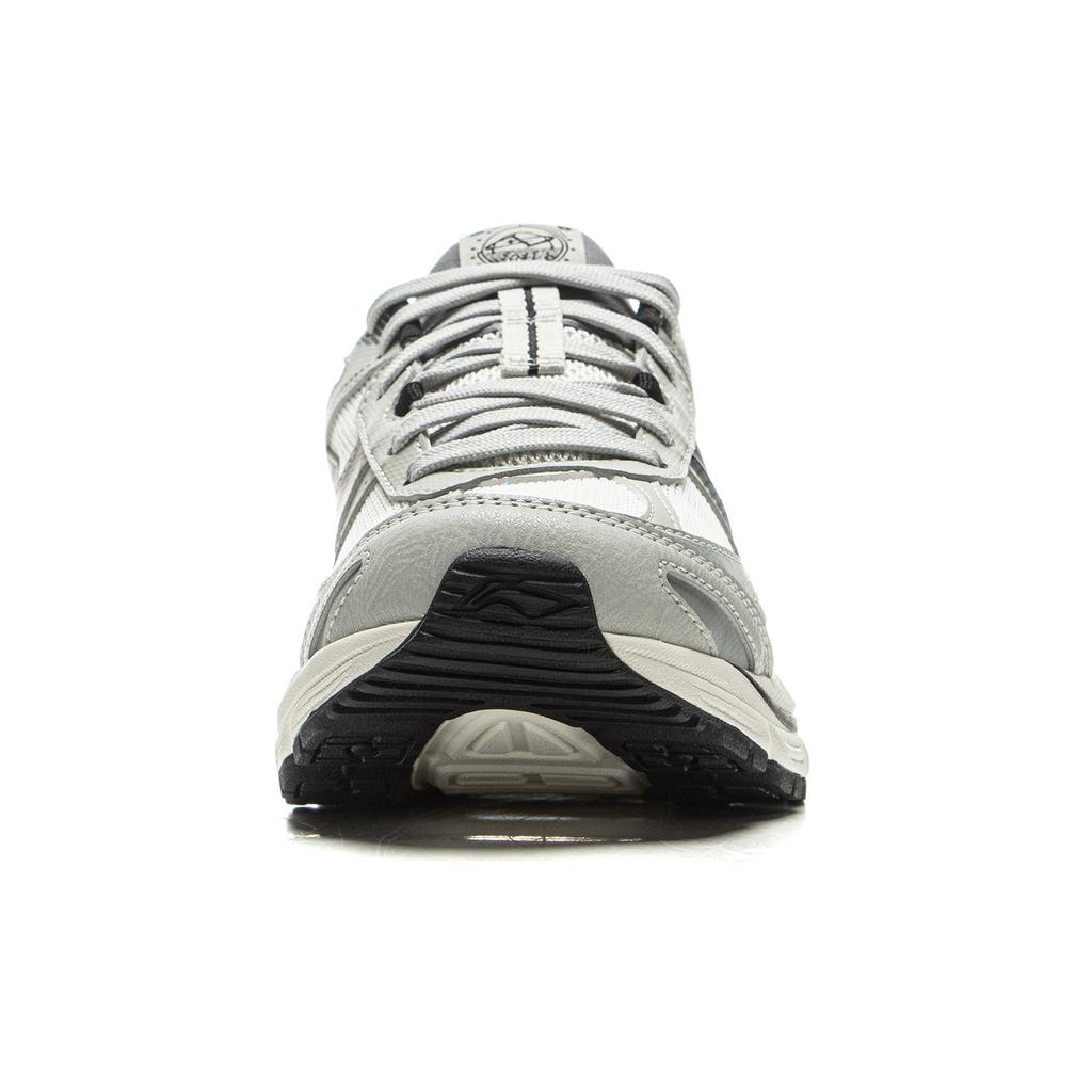 Li Ning Pentium P1000 Slip Resistant Abrasion Resistant Low top Running Shoes Women's Gray White ARSV040-1