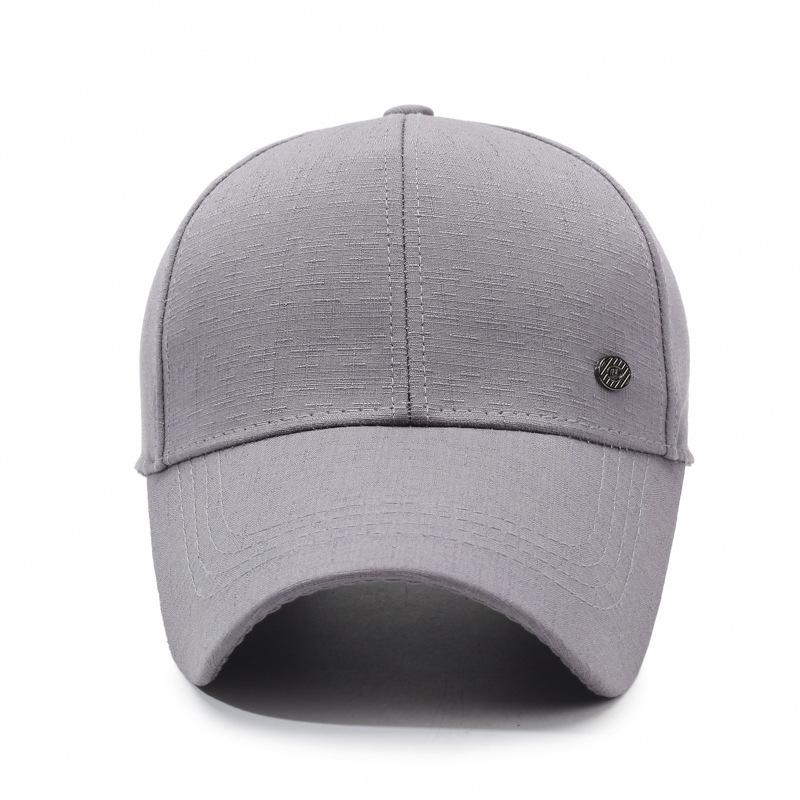 Middle-Aged Men's Baseball Cap Sun Hat Long Brim Cap Old Man Hat
