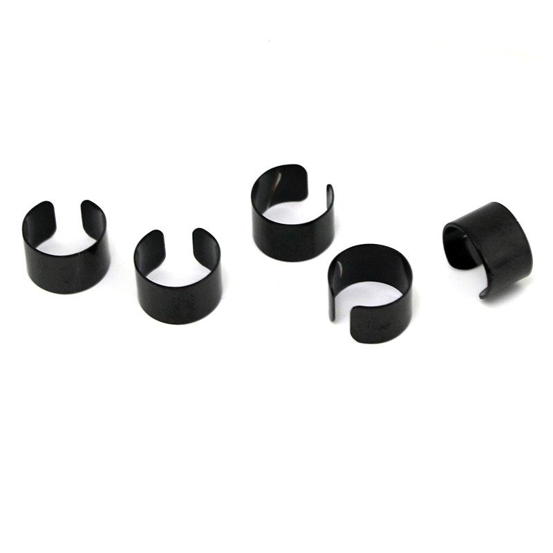 20Pcs Stainless Steel Ear Clips Findings Body Jewelry Ear Cuffs Ear Clips No Piercing Earrings for Women Men DIY Jewelry Making