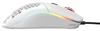 Glorious Model O Gaming 6 Programmable White Mouse, White, Wired, Lightweight, RGB, Buttons, USB, (58g)