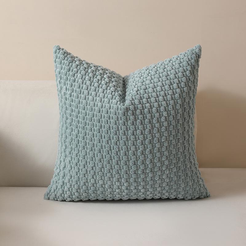 Corduroy Three-dimensional Bubble Particle Pillow Cushion Cushion Cover Home Living Room Sofa Back Pillow Cover