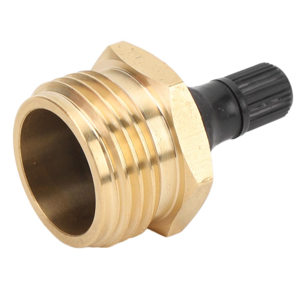 RV Blow Out Plug Brass Winterize Blow Out Adapter Fitting for Motorhome Travel Trailer Water Hose