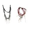 Elegant Cross Necklace Beaded Necklace Chain Charm Bracelet Tassels Bracelet Alloy Material Fashion Jewelry for Daily