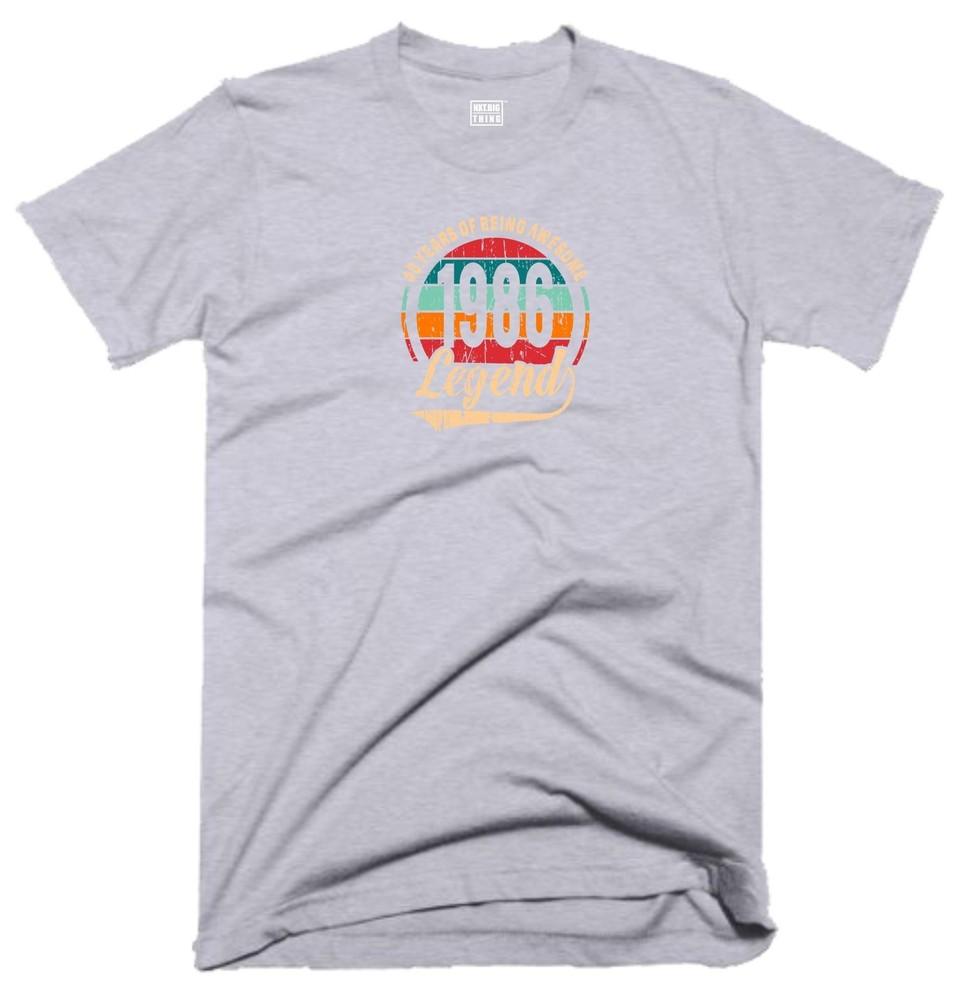 40. Geburtstag Legende T-Shirt 40 Jahre Großartig Vintage 1986 Lustiger Witz Geschenk Oberteil