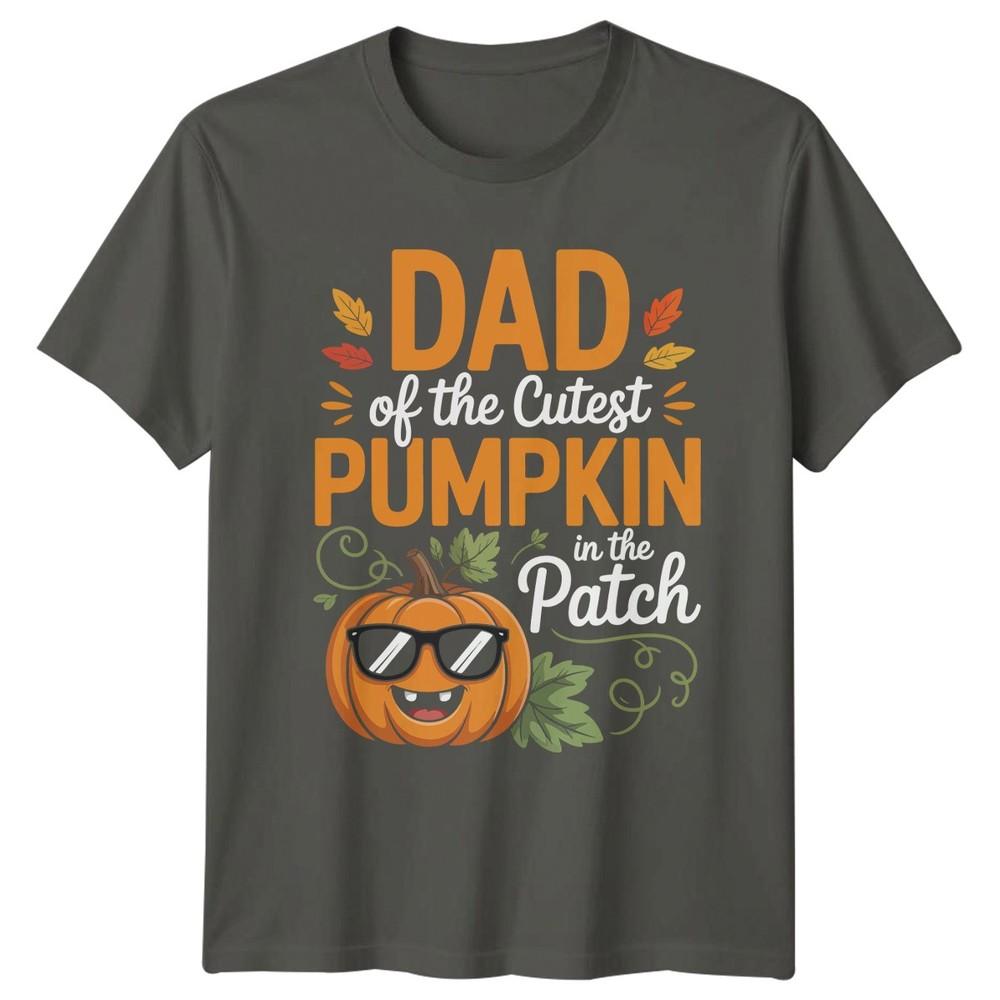 Dad Of The Cutest Pumpkin Unisexs TShirt New Dad Halloween Halloween Gift For Him S