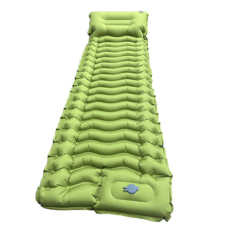 Colchoneta inflable para dormir TPU para una persona: Colchón Portátil, Impermeable, de Alta Elasticidad para Acampada al Aire Libre.