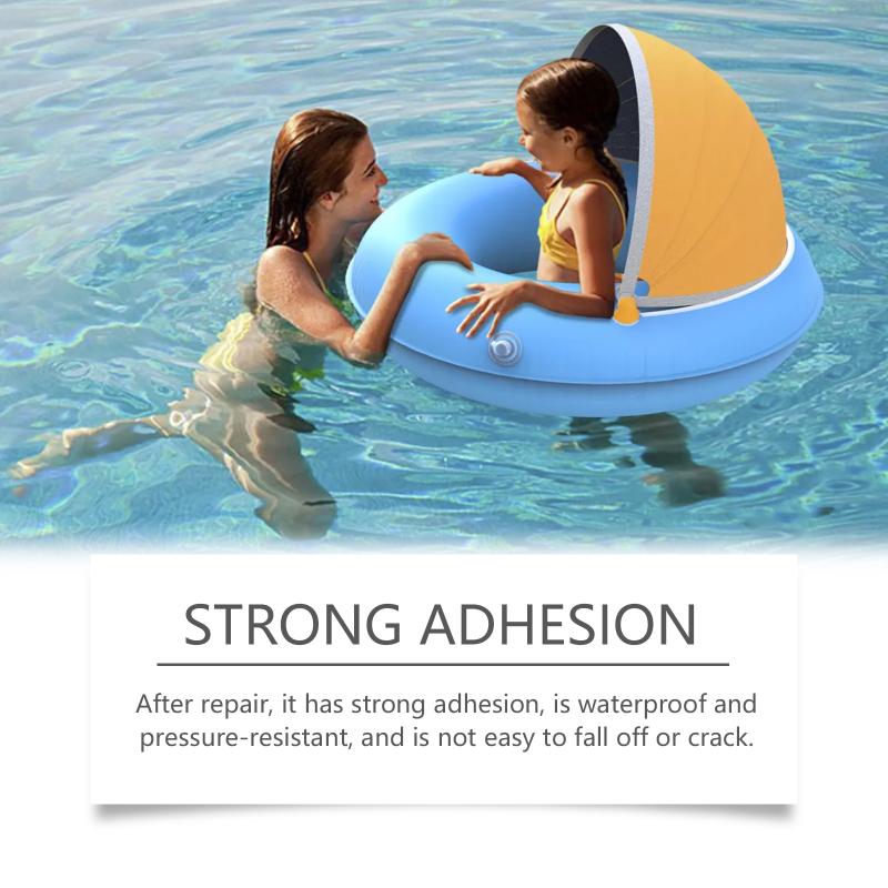 Jakehoe Inflatable Mattress Repair Kit Waterproof And Transparent Repair For Cracks Leaks And Cracks In Swimming Rings