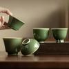 Japanese Handmade Green Ceramic Tea Cup Creative Kung Fu Tea Cup Household Master Personal Mugs Drinking Teaware Small Tea Cup