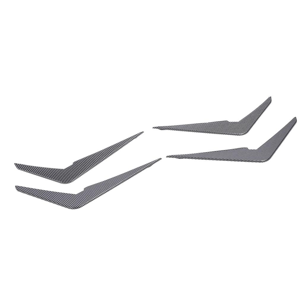 4 Stuks Voorbumper Zijventilatie Sierkap Canard Mistlicht Frame Canard Vervanging voor X5 G05 LCI M Sport 2023 en Later