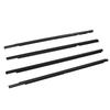 4 Stück Auto-Fenstergummidichtung für Mitsubishi Lancer 2.0L 2.4L 2008-2017 Wetterschutzdichtung Türleistenverkleidung 5727A005 5727A006