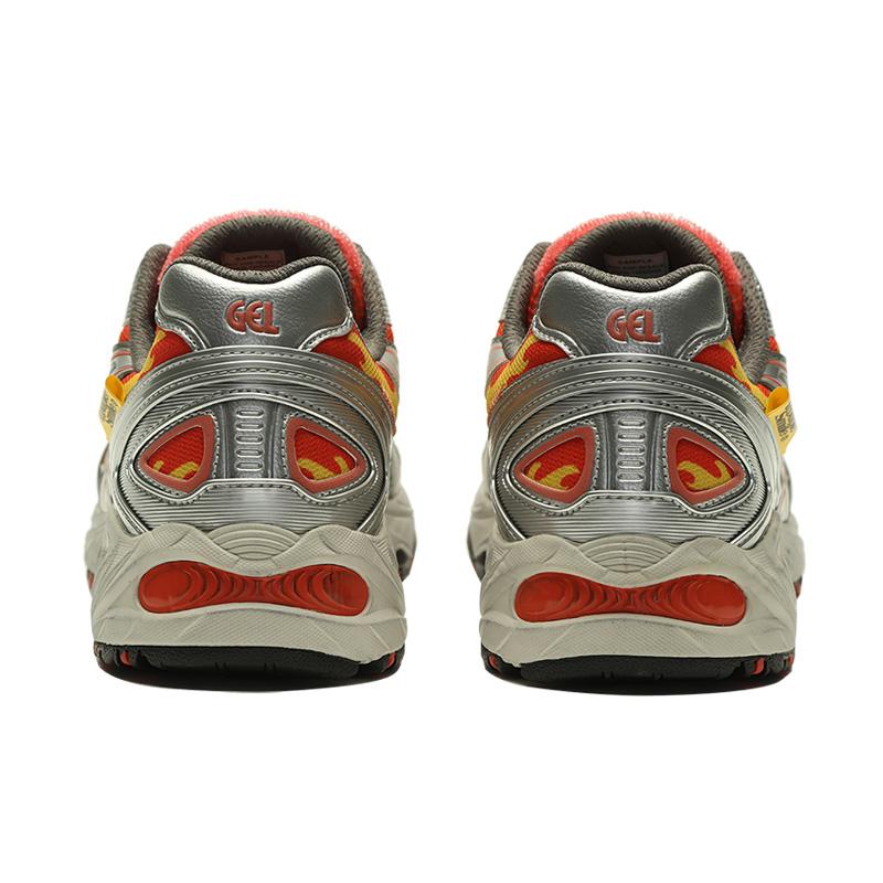 Asics Gel-Kahana TR V4 TroubleSmile Metallic Silver Orange Yellow Unisex Sneakers 1203A653-750