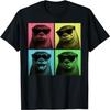 Otter Funny Pop Art Sea Otter Lover Photo Booth T-Shirt