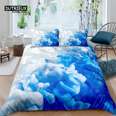 Impression Artistique Nuage 3D de Luxe Ensemble de Housse de Couette Confortable pour la Maison Ensemble de Taies d'Oreiller Ensemble de Literie pour Enfants Tailles Queen et King EU/US/AU/UK