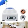 Electric Centrifuge Machine, 6×20ml Capacity,4000rpm Adjustable Speed,0-60min Timer, 110V Lightweight ABS Lab Centrifuge Machine