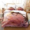 Cool Kyaru Princess Connect Re:Dive Bedding Set Duvet Cover + 2 Pillowcases Cat Ears Thief Cute Anime Girl Bedroom Decor