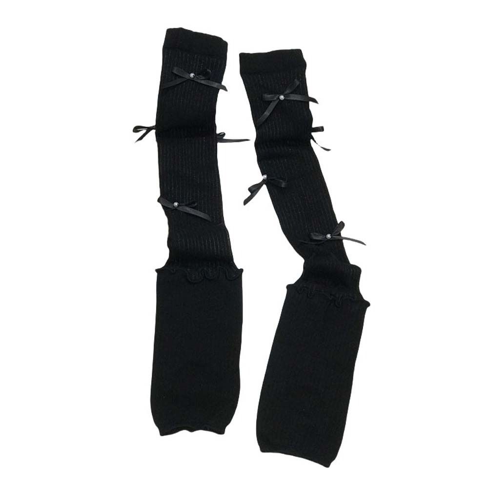 Bowknot Bow Long Socks Lolita Knee High Socks Sweet Mid-tube Stocking  Spring Summer
