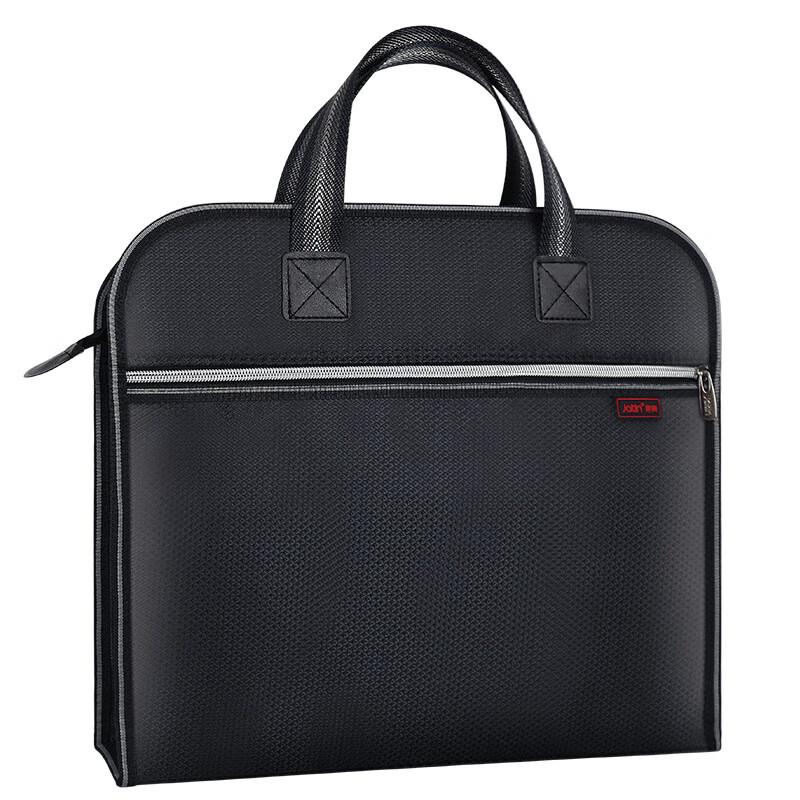 Jianteng A4 Zippered Canvas Document Bag