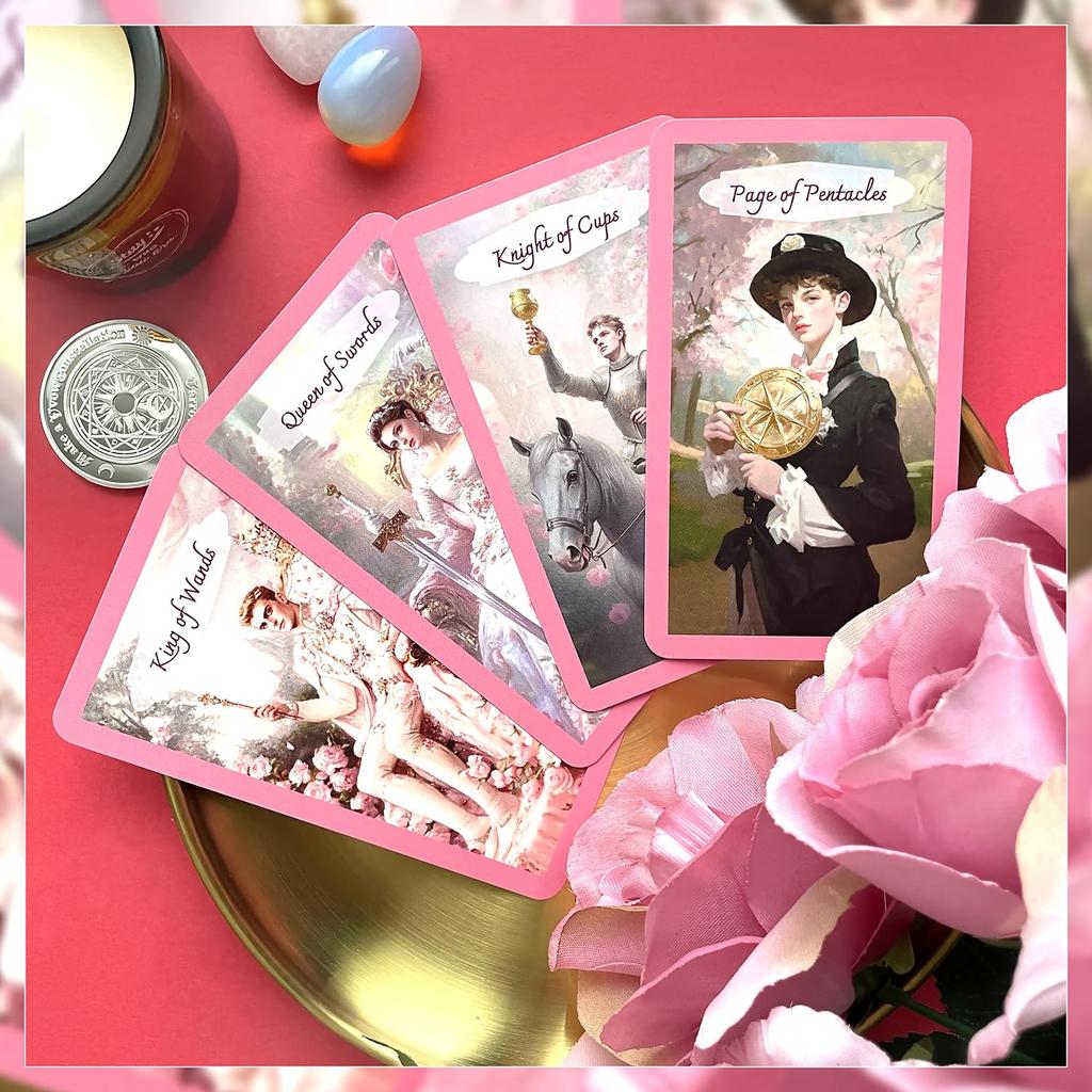 [Genuine] Victorianrose Tarot Card Victorian Rose Tarot Card [Tarot Card Oracle Card Lenormand Card]