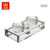 Non-Toxic 313Pcs/Lot 3023 6225 1X2 Low Building Block Moc Basic Parts Compatible With Bricks Diy Children Toys Assembly Gift Box