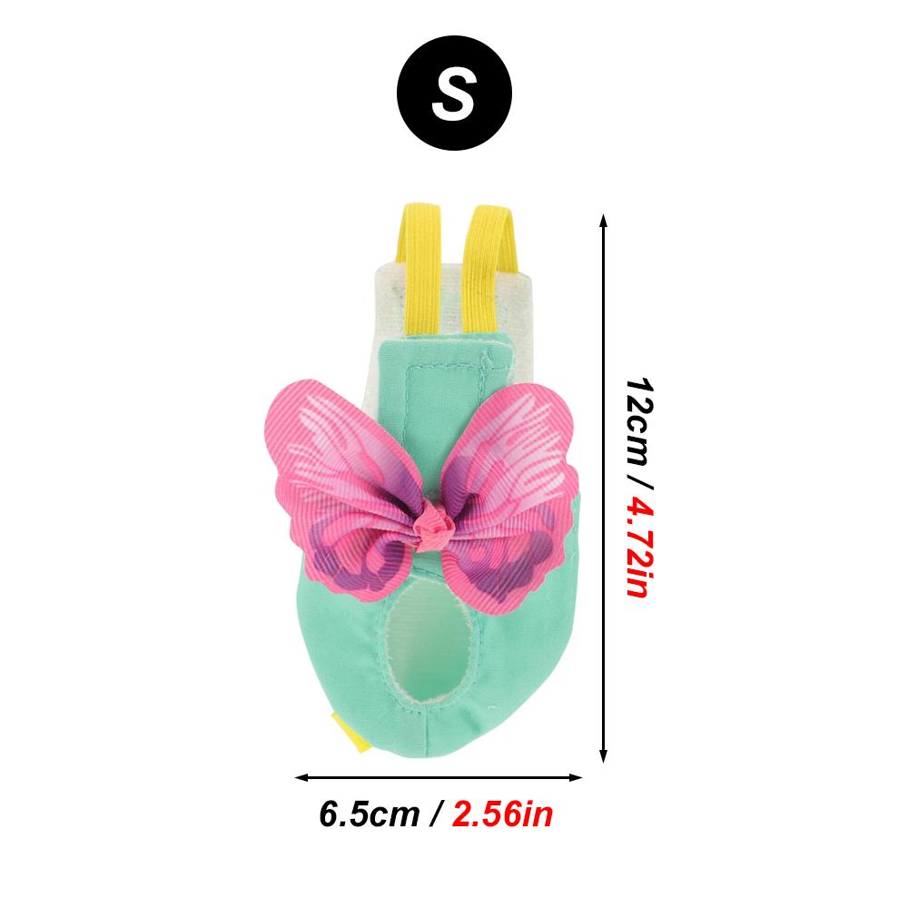 

1PC Parrot Vest Harness Decorative Bow Adjust Bird Harness Without Leash for Pet Bird Cockatiels Budgies Outdoor Training Flying
