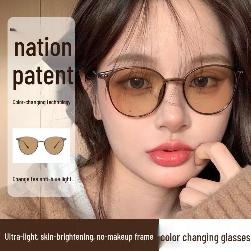 CAPONI Women s Photochromic Anti-Blue Light Glasses