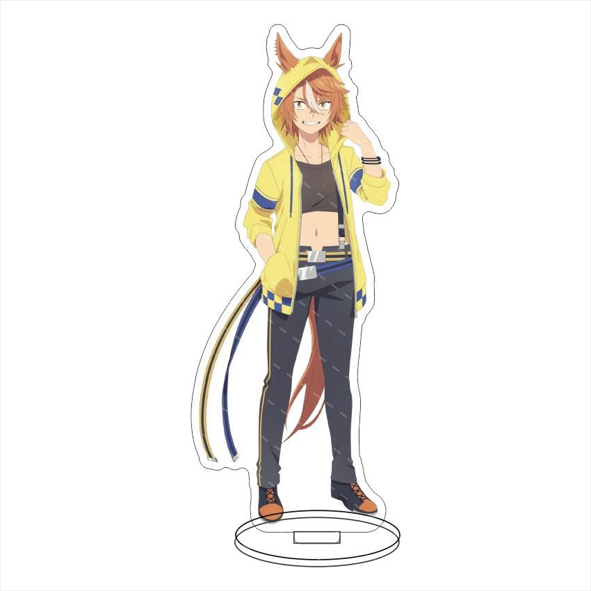 Uma Musume: Cinderella Gray 15CM Acrylic Standee - Perfect Desk Decor & Collection Display for Anime Fans, Ideal Gift