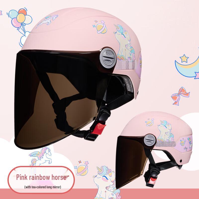 Children's Cartoon Panda Electric Scooter Helmet