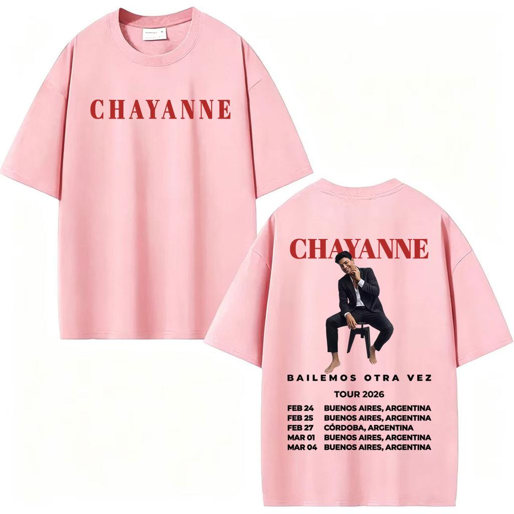 Chayanne Bailemos Otra Vez Tour 2026 Concert T-shirtsUnisex Fashion Casual Short Sleeve T Shirt Hip Hop Style Oversized Tees