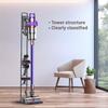 For Dyson V6-V11 Metal Stand Sturdy Metal Vacuum Cleaner Stand for Dyson Handheld Storage Rack for Cordless Vacuums Accessories