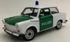 Trabant 601 Polizei Policja Model 24037gp Metal Welly 1:24