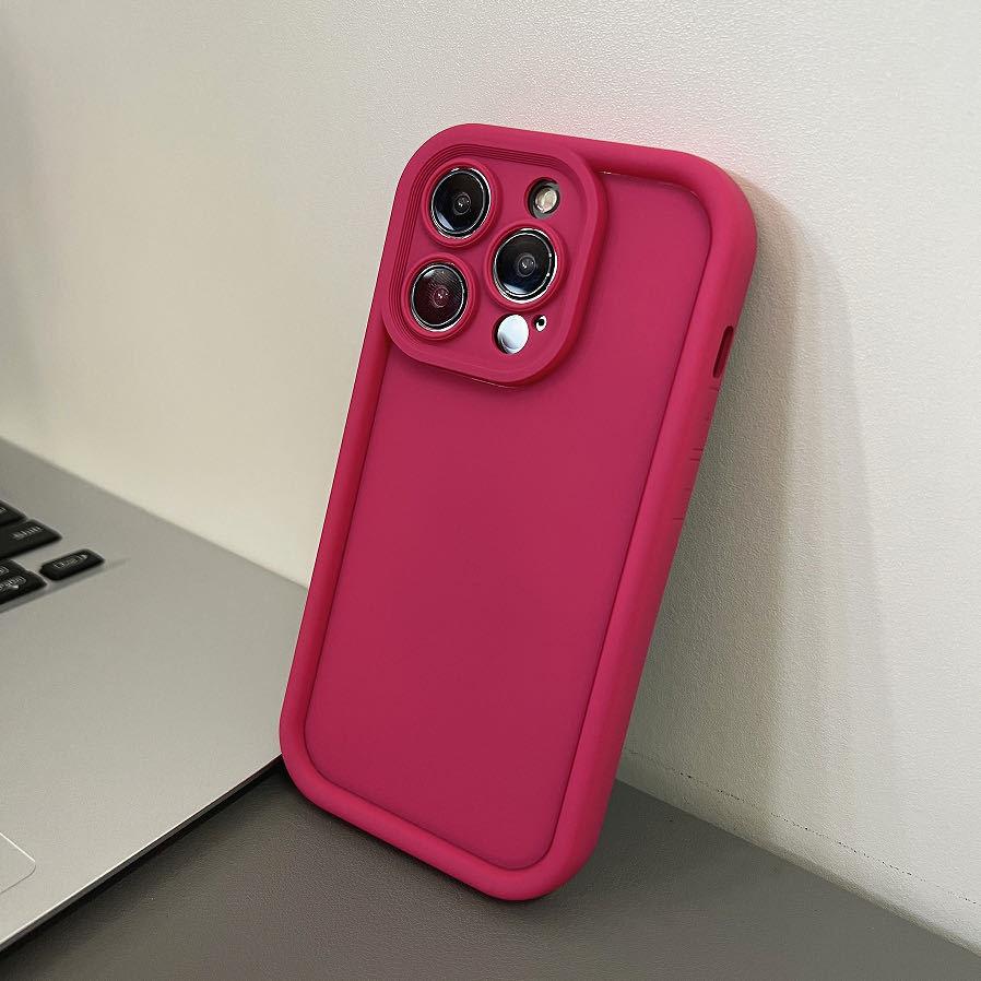 Applicable To Apple 16 Mobile Phone Case IPhone11 Promax Matte 12 Set 15Pro Photo Frame 13 Liquid 14 State 15