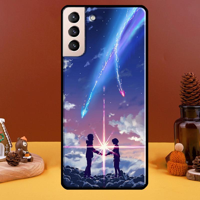 Anime Puzzle Aesthetic Phone Case For Samsung Galaxy S20 FE S21 S22 Note 20 Ultra Note 10 S8 S9 S10 Plus Cover