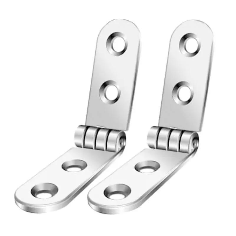 

2 шт. Складные петли на 180 градусов, накладные петли на винтах для дверцы шкафа швейной машины, мебельная фурнитура