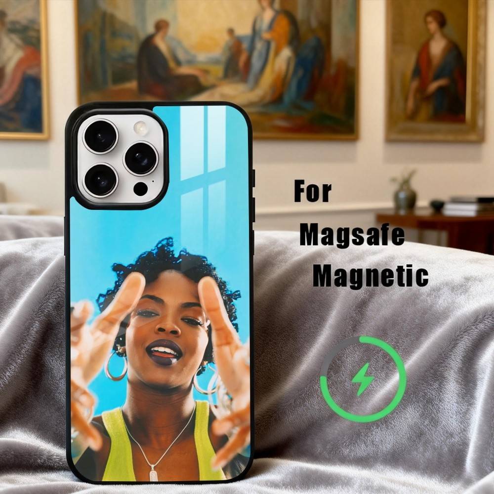 Singer L-Lauryn-N H-Hill-L Phone Case For iPhone 17,16,15,14,13,12,Plus,Pro,Max for Magsafe Magnetic Wireless Charging