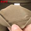 Hengyuanxiang Men's Heavyweight Embroidered Cotton Long-Sleeve T-Shirt