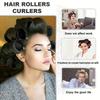 Eight-Character Air Bangs Curler Set with Clips and Comb - Effortless Air Bangs Styling Tool
