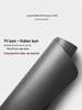 Shi Yan 5MM PU Rubber Yoga Mat - Bright Leather, Customizable with Logo/Pattern