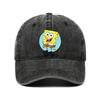 Fashion Cute SpongeBobs Baseball Cap Movie Cartoon Role Adult Men Women Sport Casual Sunshade Adjustable Anime Peaked Mesh Hat
