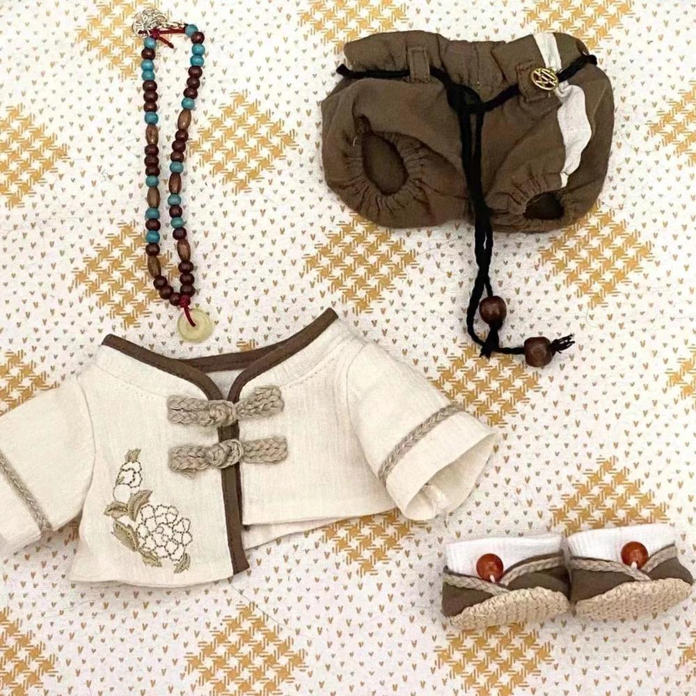 

5pcs Ancient Style 20CM Cotton Doll Clothes Pretty Doll Accessories Cute Skirt Set Kids Toys Set 1