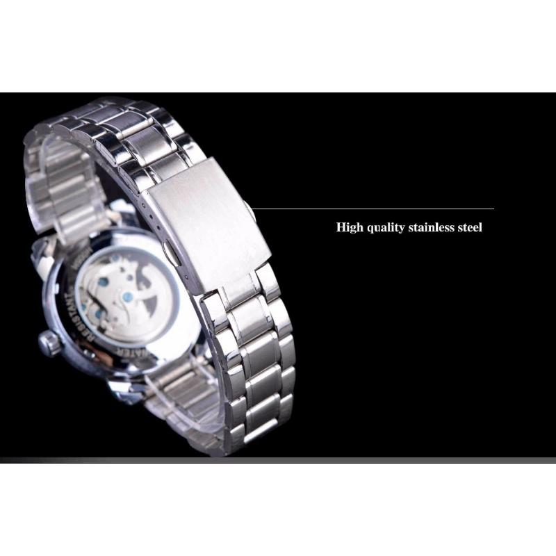 Vítěz Móda Ležérní styl Plně automatické mechanické hodinky s dutým otvorem