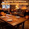 Halloween Placemats Design Place Mats for Holiday Party Decorations