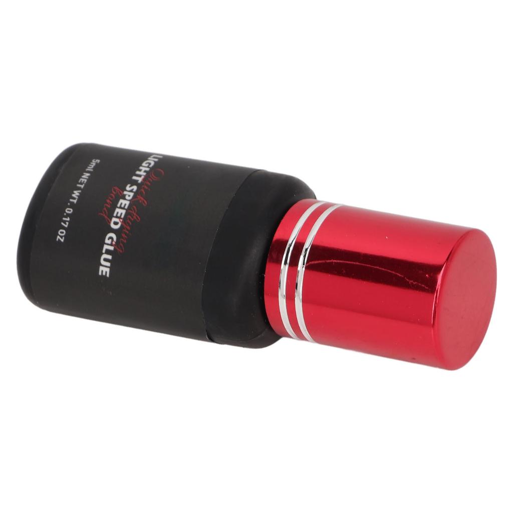 Eyelash Extension Glue Quickly Drying Strong Adhesive Lasting Beauty Lashes Glue with Holder Ring 5ml