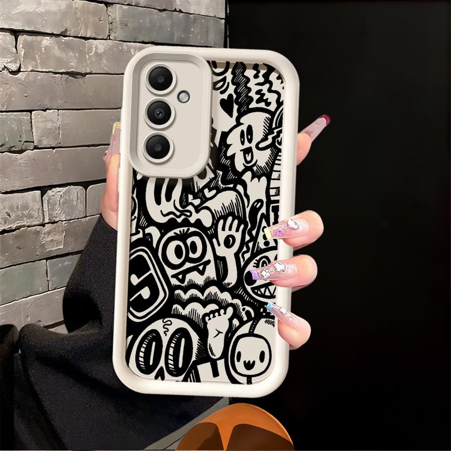 Cool Street Graffiti Case for Samsung Galaxy A16 A56 A26 A32 A53 A54 A12 A13 A35 A36 A71 A72 A23 A51 A73 A34 A15 Phone Cover