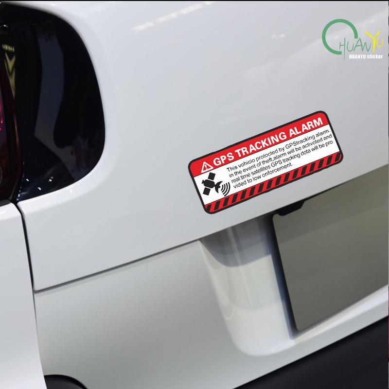 Car Sticker Positioning Cover Scratch  Decal Electric Car Sticker Anti-theft Warning Motorcycle Modification Car