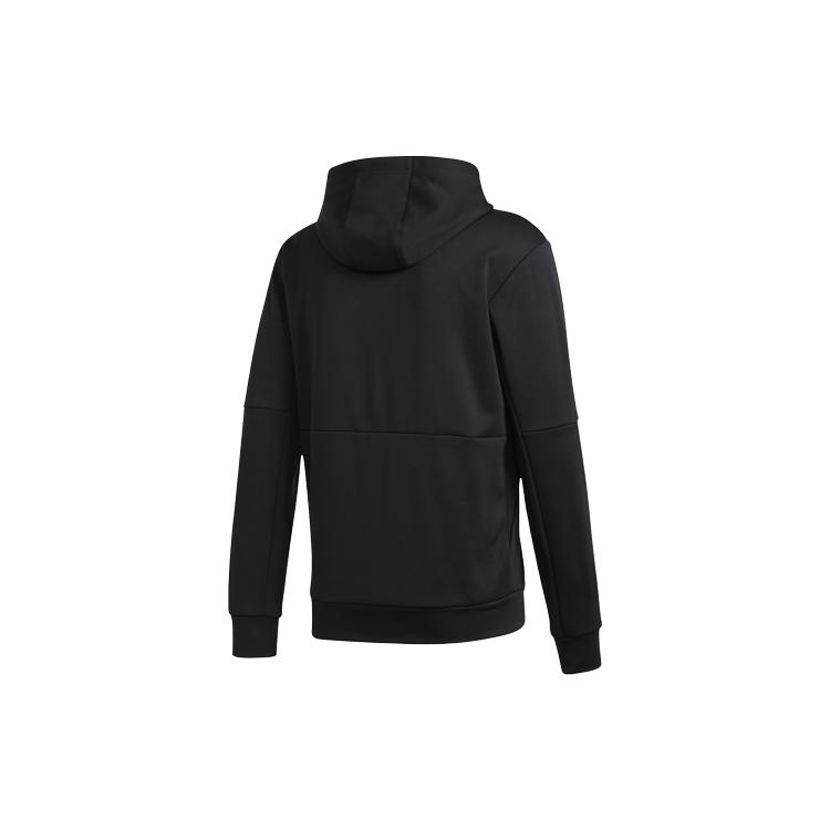 Adidas Sweatshirts Men's Black Hooded Moderate Regular GE5519