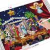 3D Full Square Diamond Painting Jesus Birth Craft Kit Handicraft Diamond Embroidery Religion Art Rhinestone Home Decor