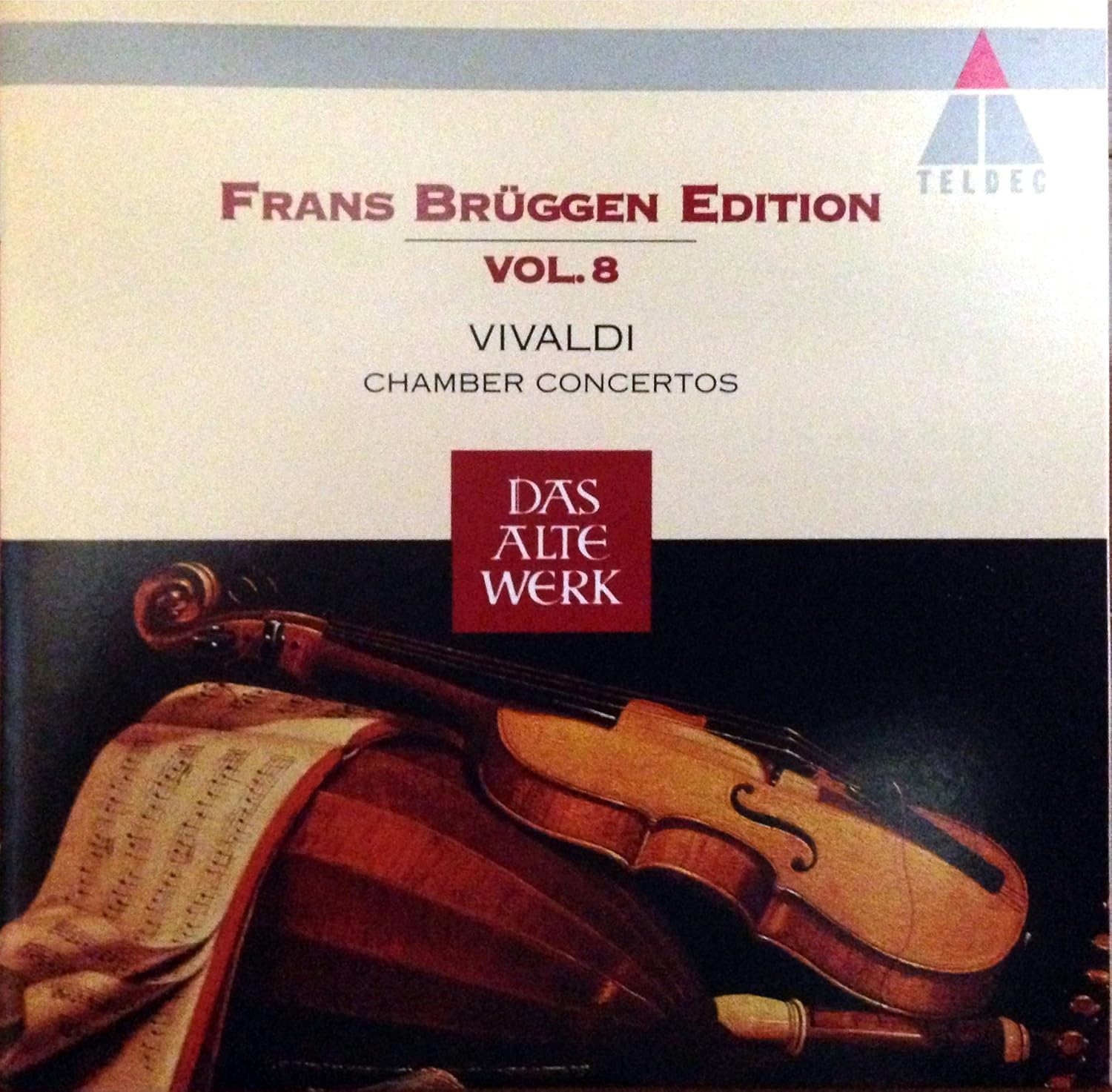 

CD BRUGGEN - Vivardi:Recorder Concertos WPCS6210 Japan ObiClassical Used
